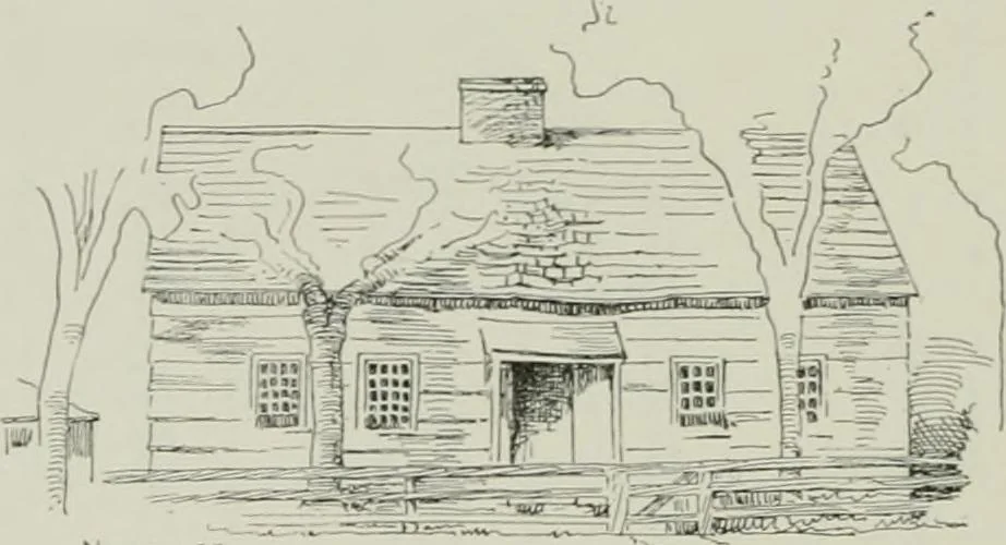 An illustration from Early Connecticut houses; an historical and architectural study, 1900, leaf 160