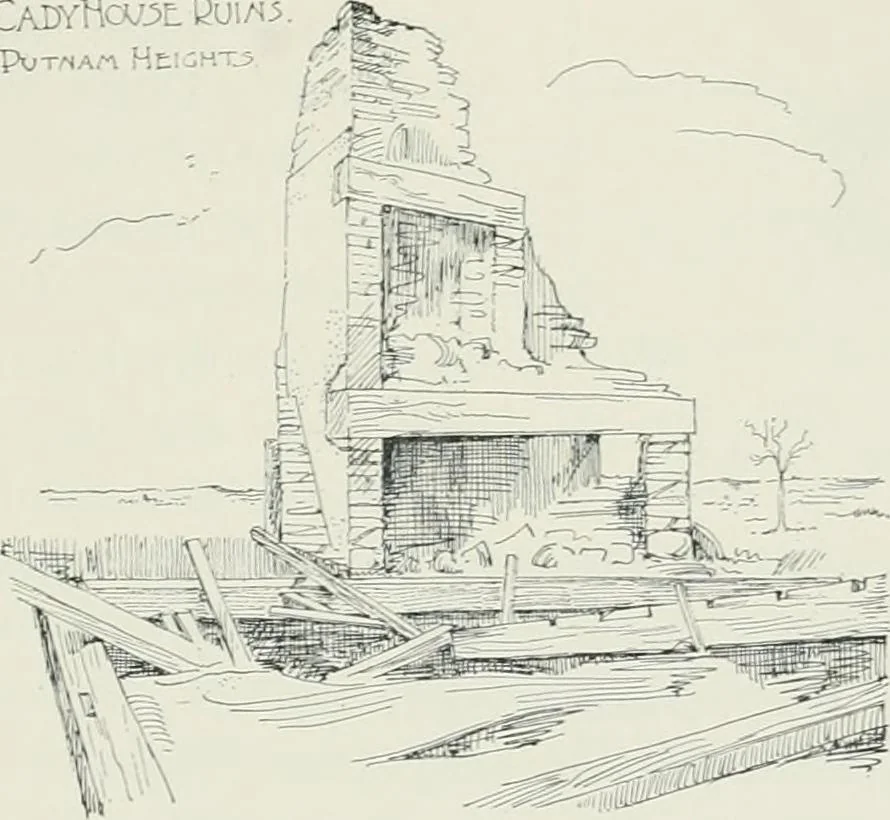 An illustration from Early Connecticut houses; an historical and architectural study, 1900, leaf 185