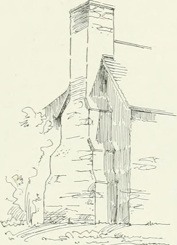 An illustration from Early Connecticut houses; an historical and architectural study, 1900, leaf 209