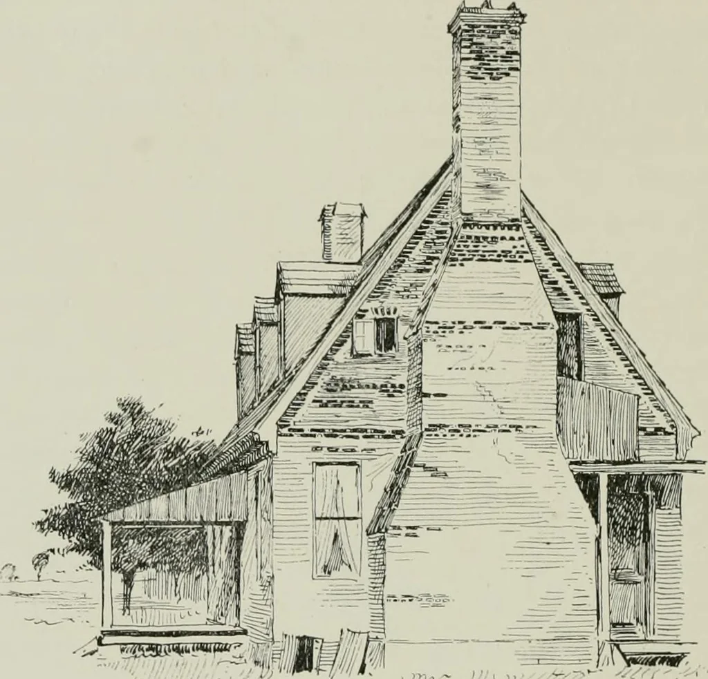 An illustration from Early Connecticut houses; an historical and architectural study, 1900, leaf 210