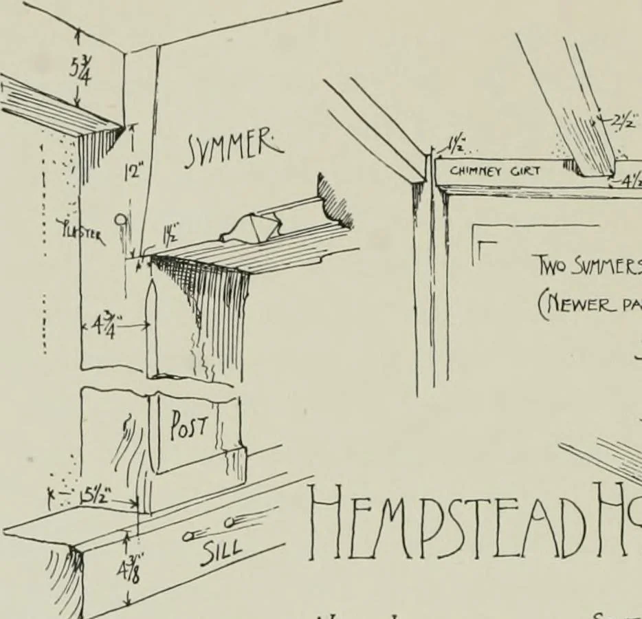 An illustration from Early Connecticut houses; an historical and architectural study, 1900, leaf 240