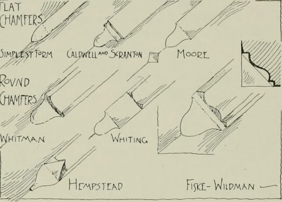 An illustration from Early Connecticut houses; an historical and architectural study, 1900, leaf 246