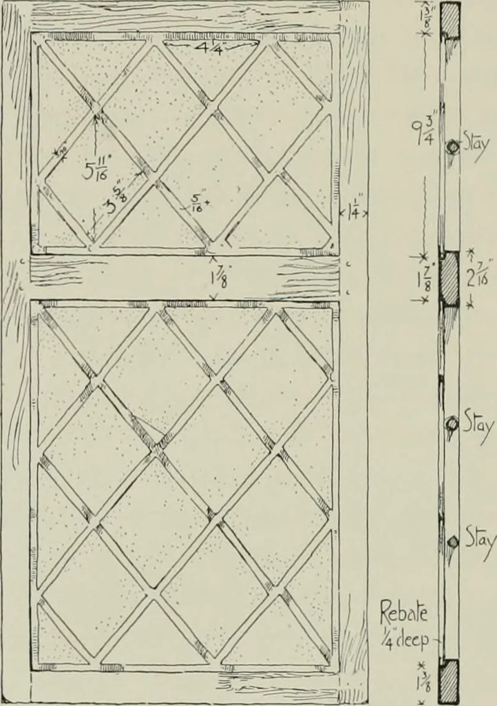 An illustration from Early Connecticut houses; an historical and architectural study, 1900, leaf 272