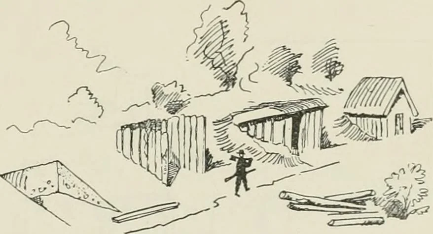 An illustration from Early Connecticut houses; an historical and architectural study, 1900, leaf 31