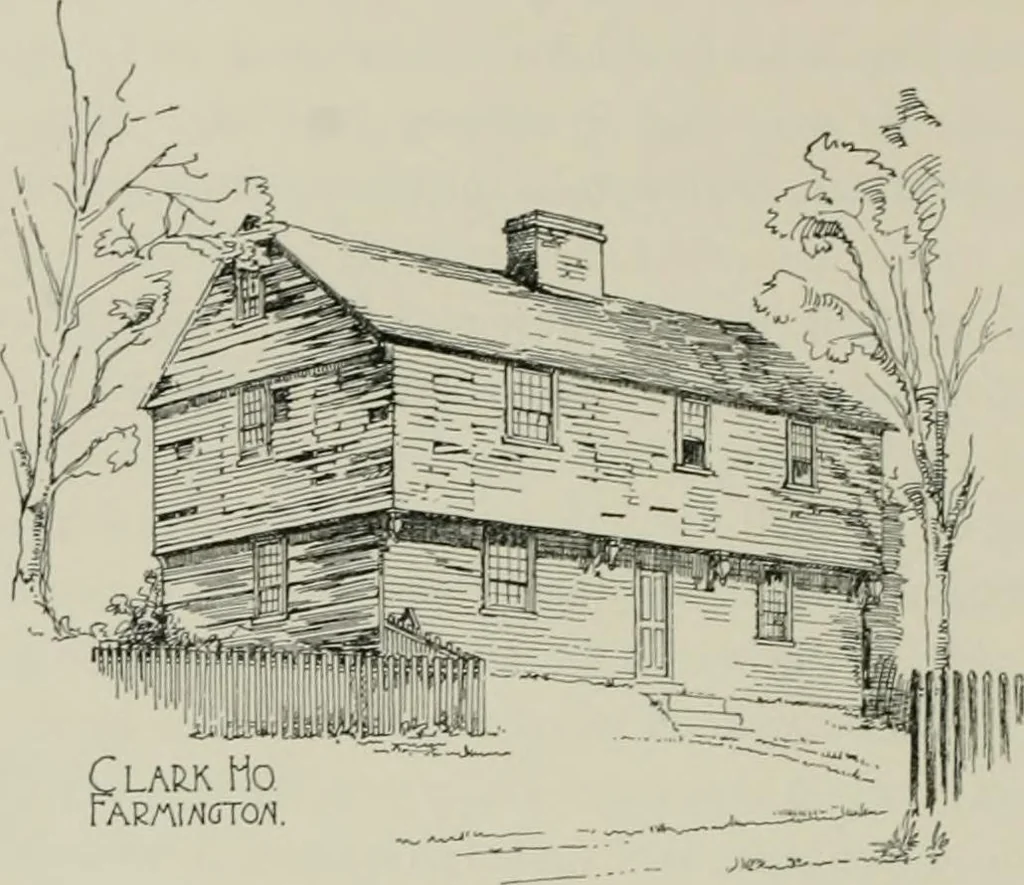 An illustration from Early Connecticut houses; an historical and architectural study, 1900, leaf 36