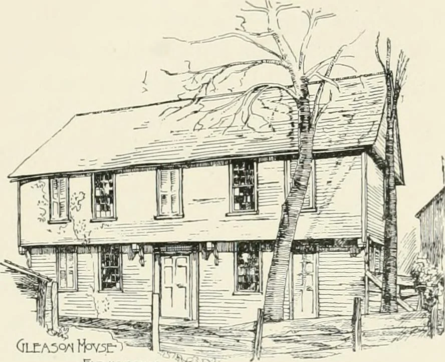 An illustration from Early Connecticut houses; an historical and architectural study, 1900, leaf 39