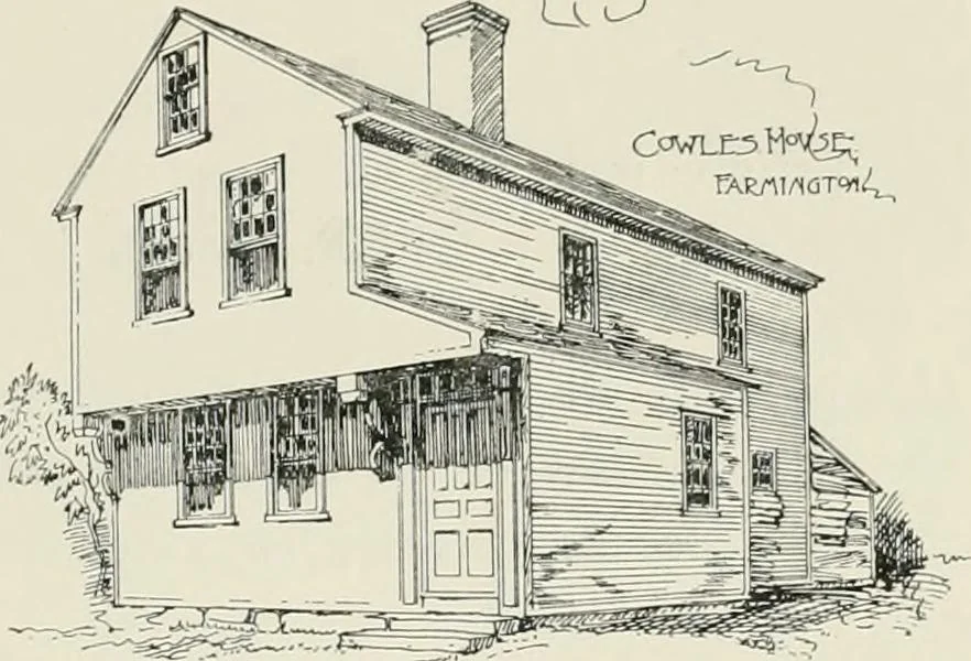 An illustration from Early Connecticut houses; an historical and architectural study, 1900, leaf 47