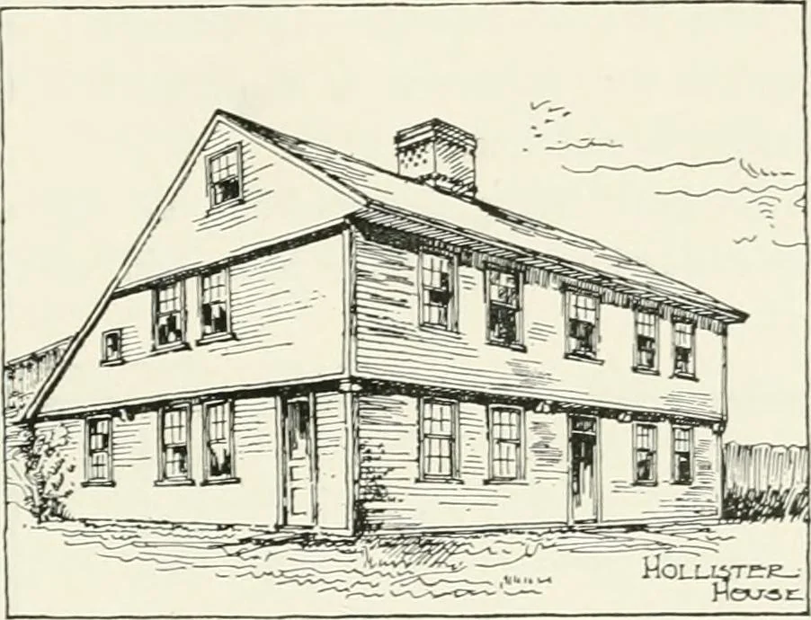 An illustration from Early Connecticut houses; an historical and architectural study, 1900, leaf 71