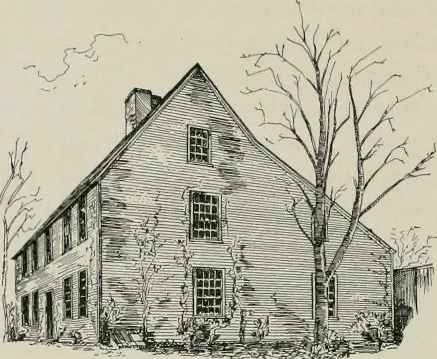 An illustration from Early Connecticut houses; an historical and architectural study, 1900, leaf 82