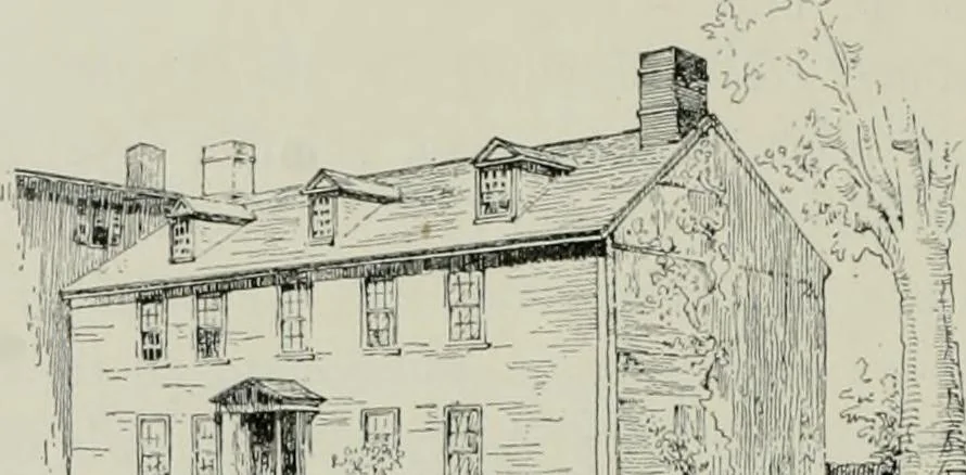 An illustration from Early Connecticut houses; an historical and architectural study, 1900, leaf 94