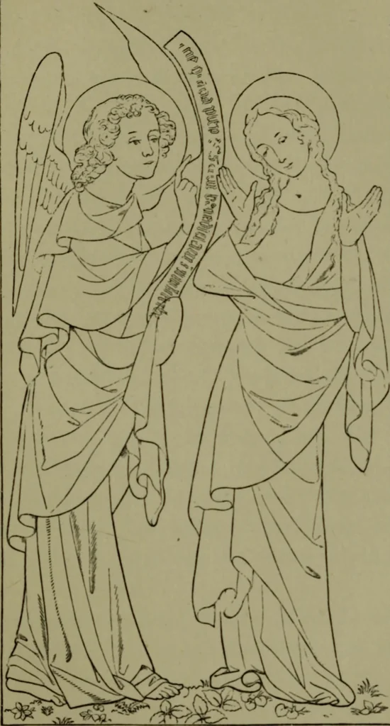 An illustration from Early Flemish artists and their predecessors on the lower Rhine, 1887, leaf 45