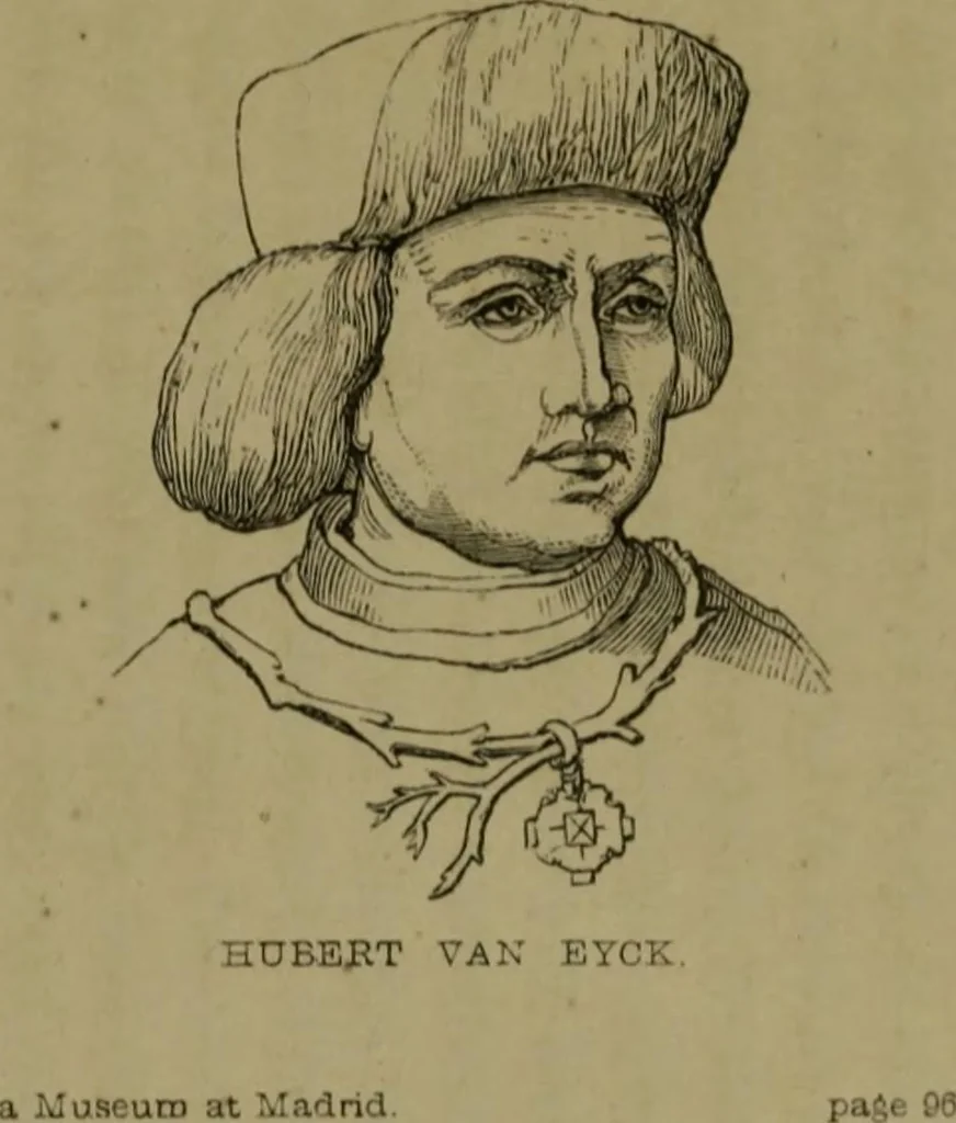 An illustration from The early Flemish painters: notices of their lives and works, 1872, leaf 132