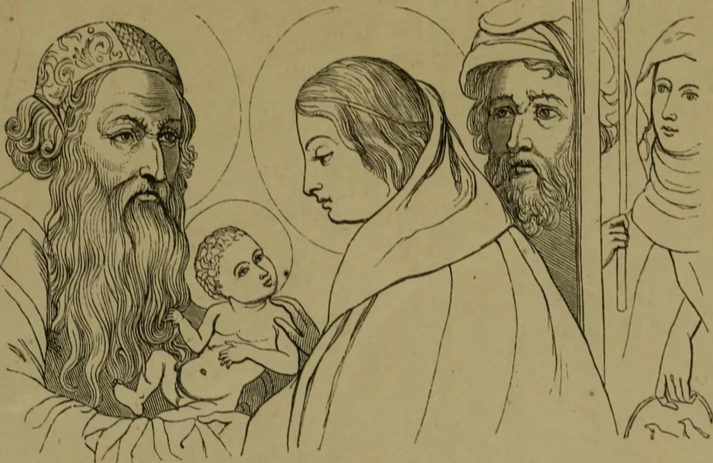 An illustration from The early Flemish painters: notices of their lives and works, 1872, leaf 52