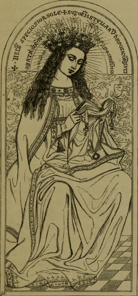 An illustration from The early Flemish painters: notices of their lives and works, 1872, leaf 84