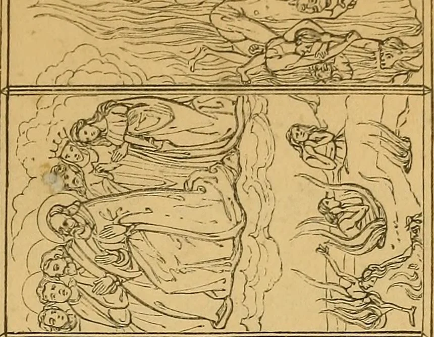 An illustration from The early Flemish painters: notices of their lives and works., 1872, leaf 227