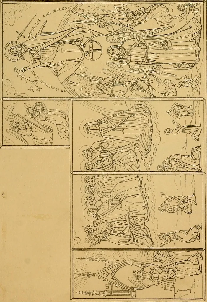 An illustration from The early Flemish painters: notices of their lives and works., 1872, leaf 227