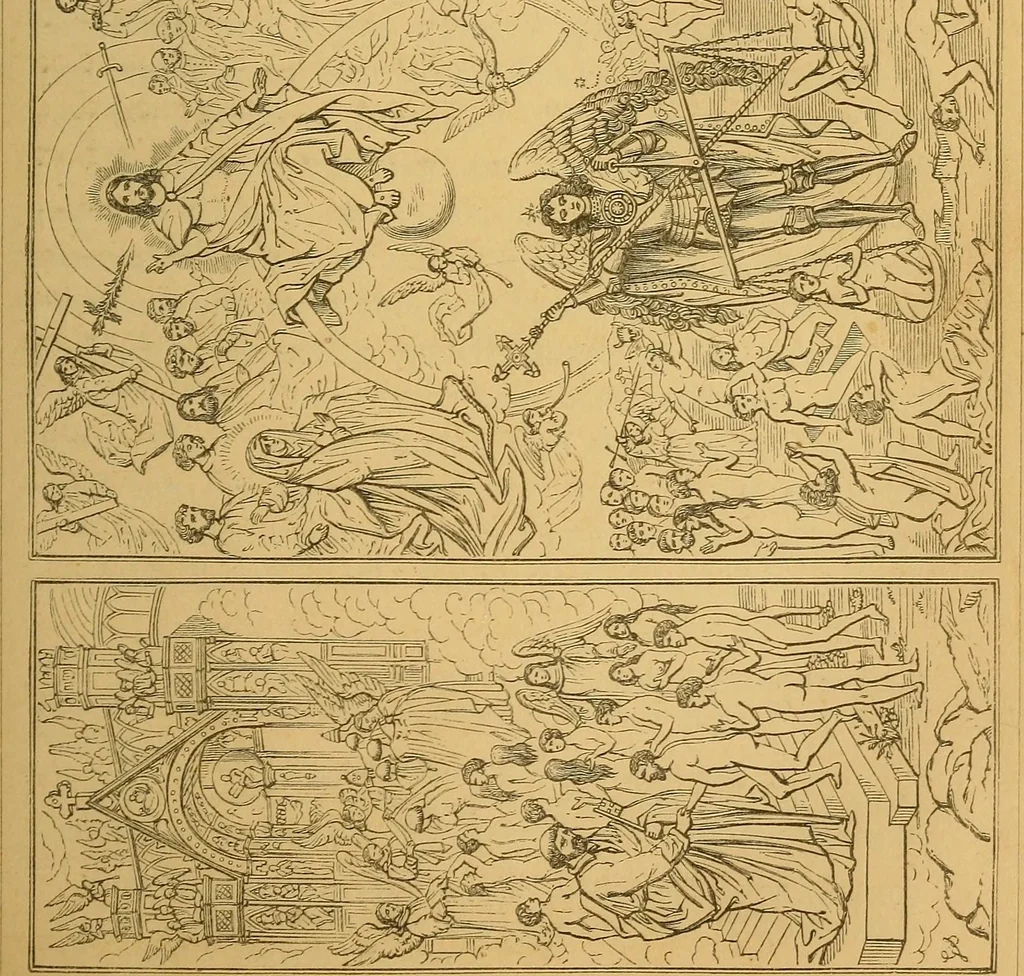 An illustration from The early Flemish painters: notices of their lives and works., 1872, leaf 293