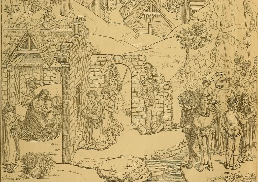 An illustration from The early Flemish painters: notices of their lives and works., 1872, leaf 309
