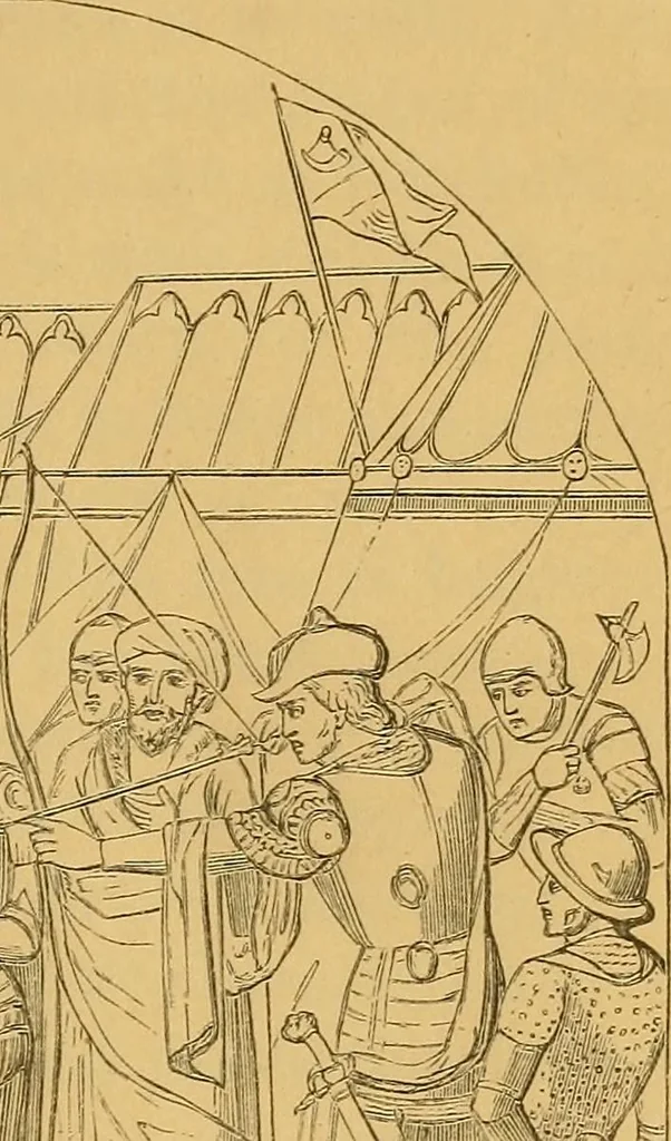 An illustration from The early Flemish painters: notices of their lives and works., 1872, leaf 325