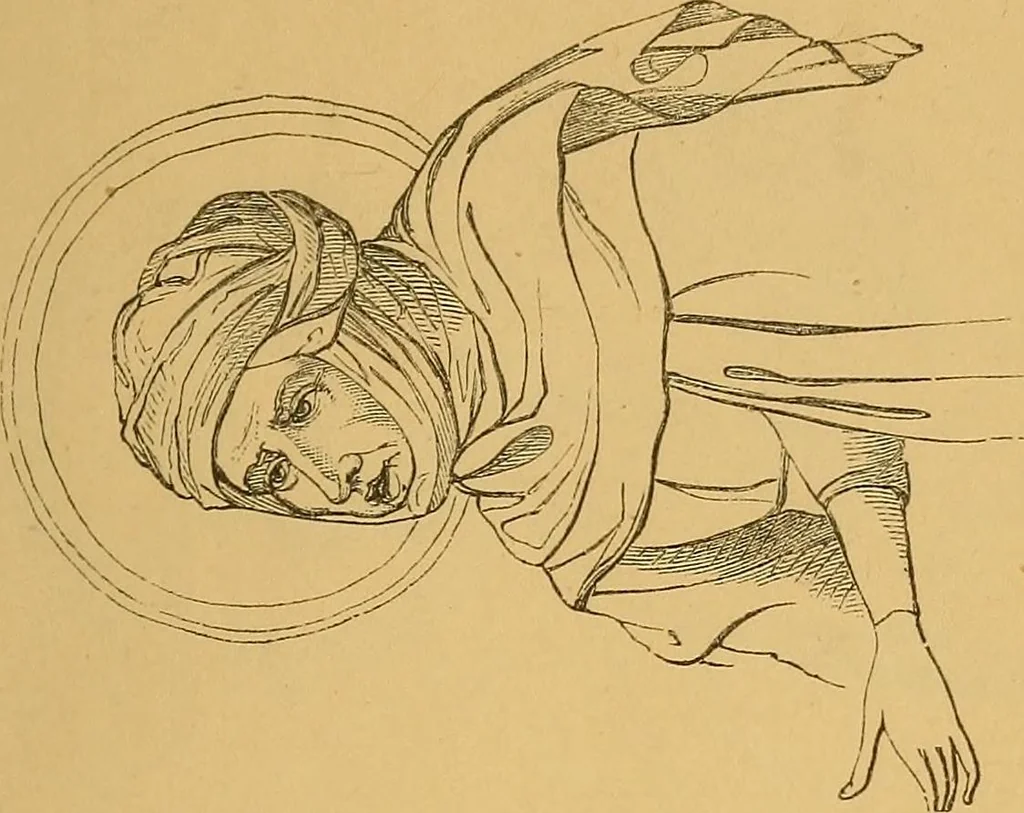 An illustration from The early Flemish painters: notices of their lives and works., 1872, leaf 37