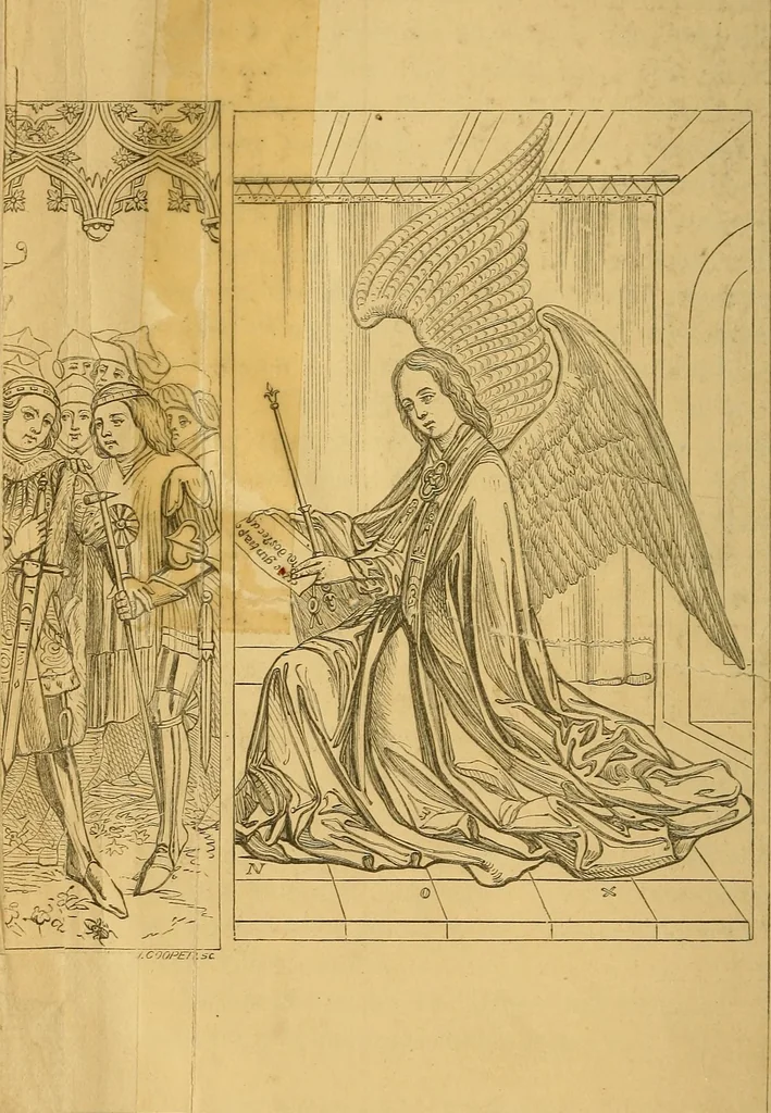 An illustration from The early Flemish painters: notices of their lives and works., 1872, leaf 394