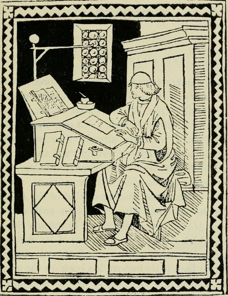An illustration from Early illustrated books : a history of the decoration and illustration of books in the 15th and 16th centuries, 1917, leaf 117