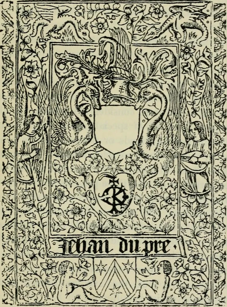 An illustration from Early illustrated books : a history of the decoration and illustration of books in the 15th and 16th centuries, 1917, leaf 151