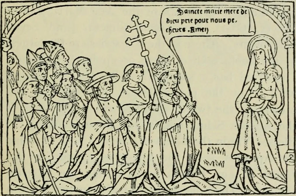 An illustration from Early illustrated books : a history of the decoration and illustration of books in the 15th and 16th centuries, 1917, leaf 167