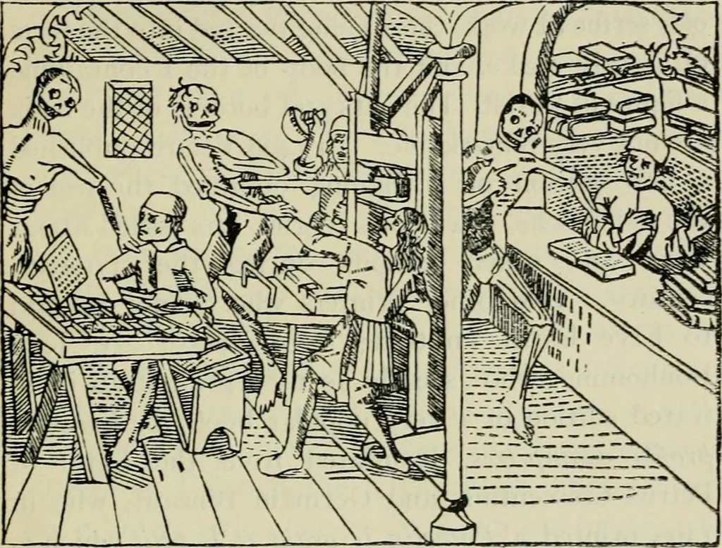 An illustration from Early illustrated books : a history of the decoration and illustration of books in the 15th and 16th centuries, 1917, leaf 169