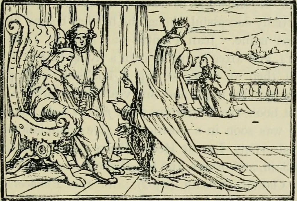 An illustration from Early illustrated books : a history of the decoration and illustration of books in the 15th and 16th centuries, 1917, leaf 181