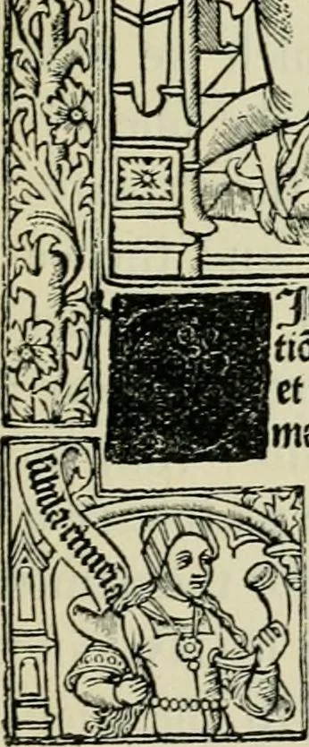 An illustration from Early illustrated books : a history of the decoration and illustration of books in the 15th and 16th centuries, 1917, leaf 199