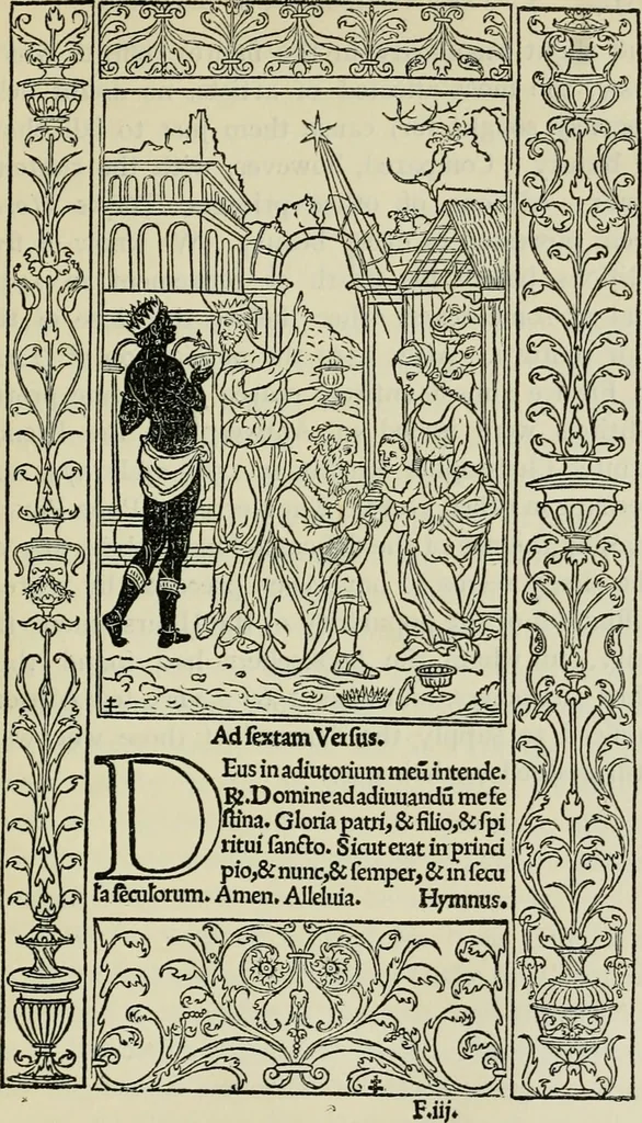 An illustration from Early illustrated books : a history of the decoration and illustration of books in the 15th and 16th centuries, 1917, leaf 203