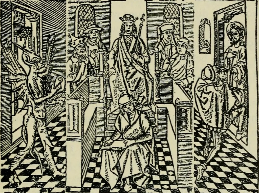 An illustration from Early illustrated books : a history of the decoration and illustration of books in the 15th and 16th centuries, 1917, leaf 209