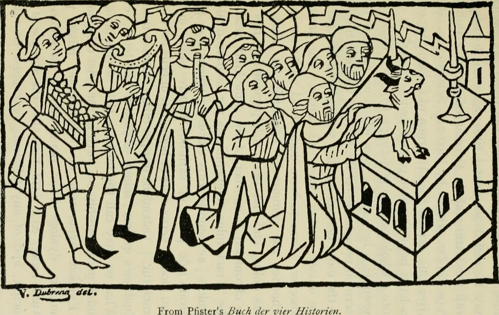 An illustration from Early illustrated books : a history of the decoration and illustration of books in the 15th and 16th centuries, 1917, leaf 39