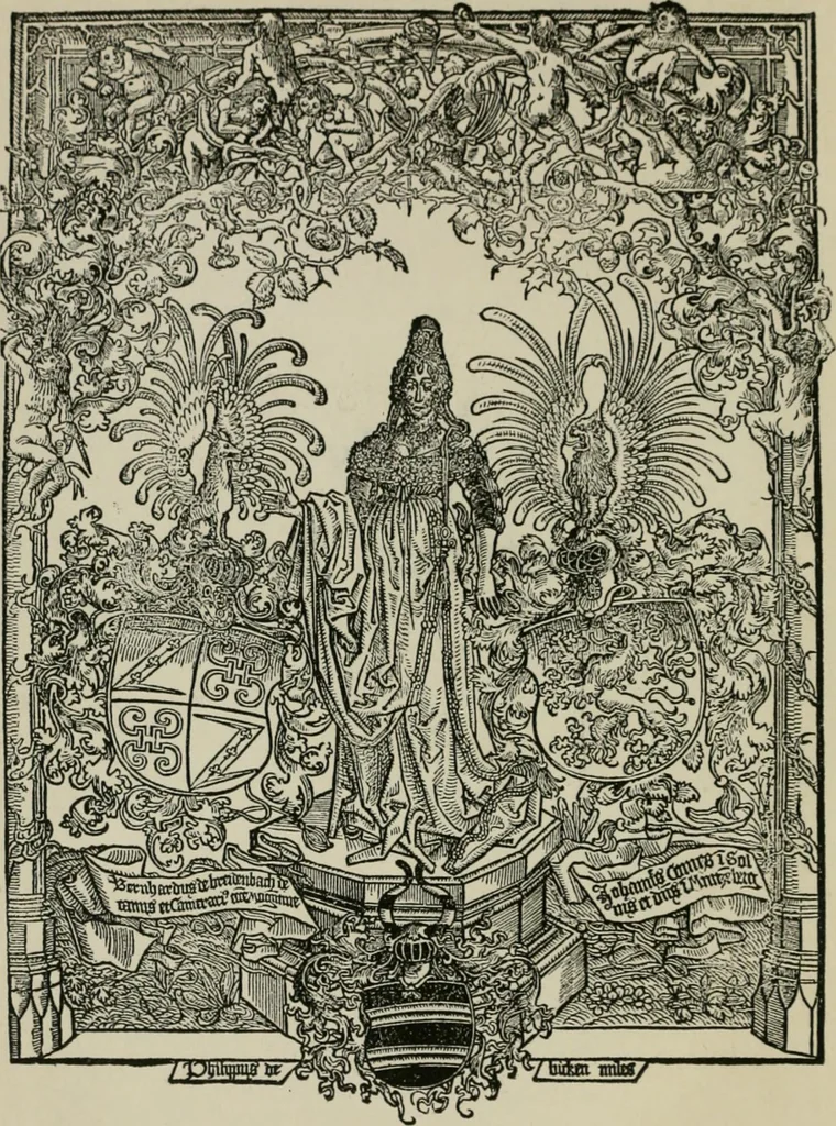 An illustration from Early illustrated books : a history of the decoration and illustration of books in the 15th and 16th centuries, 1917, leaf 4