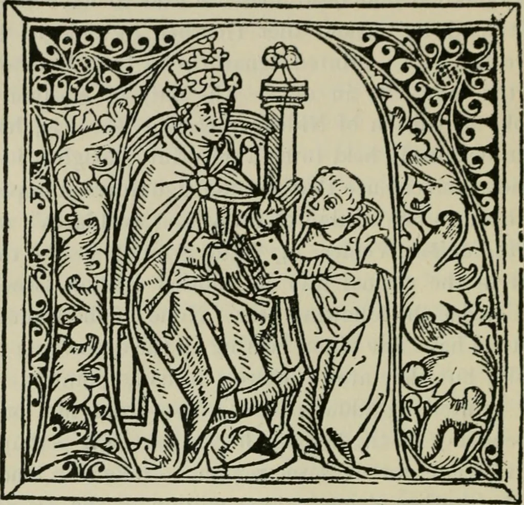 An illustration from Early illustrated books : a history of the decoration and illustration of books in the 15th and 16th centuries, 1917, leaf 46