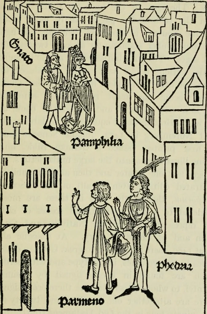 An illustration from Early illustrated books : a history of the decoration and illustration of books in the 15th and 16th centuries, 1917, leaf 61