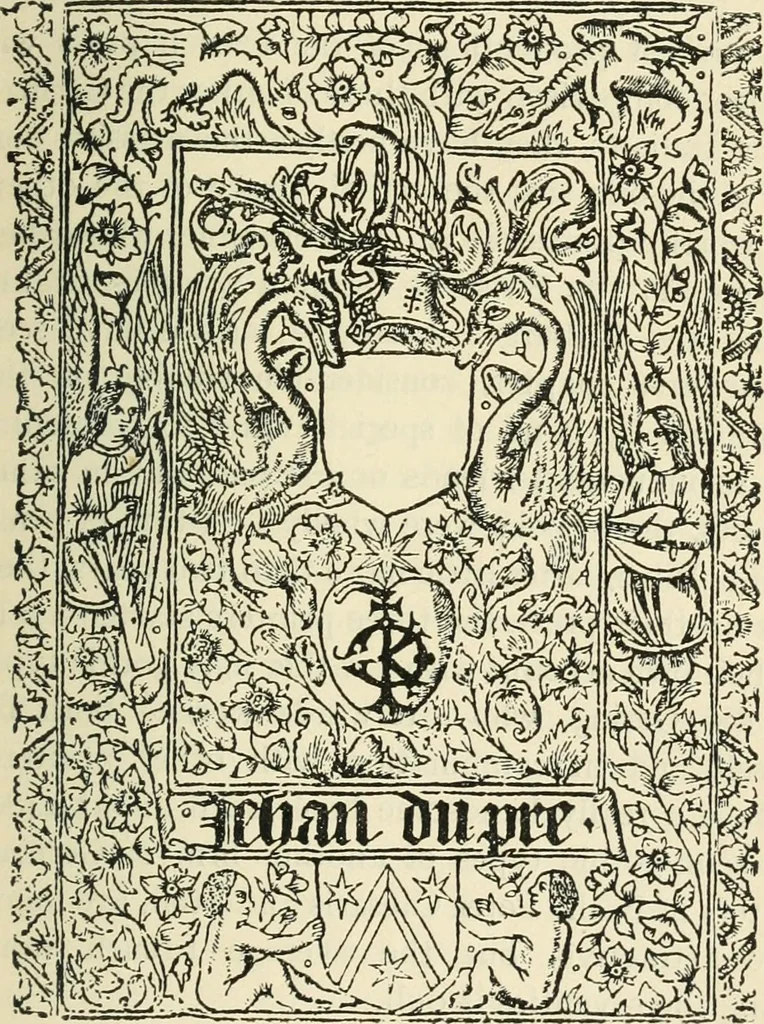 An illustration from Early illustrated books: a history of the decoration and illustration of books in the 15th and 16th centuries;, 1917, leaf 152