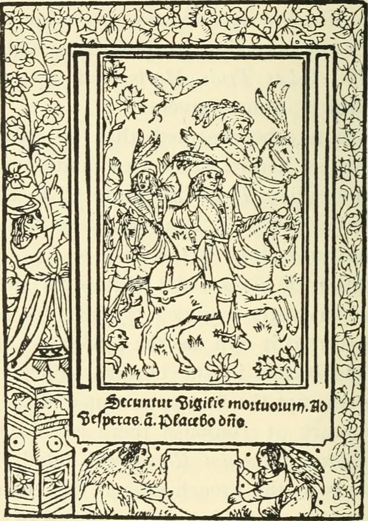 An illustration from Early illustrated books: a history of the decoration and illustration of books in the 15th and 16th centuries;, 1917, leaf 195