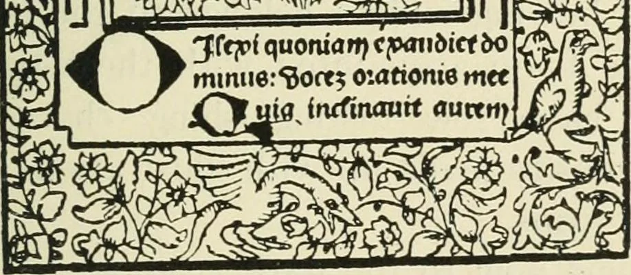 An illustration from Early illustrated books: a history of the decoration and illustration of books in the 15th and 16th centuries;, 1917, leaf 196