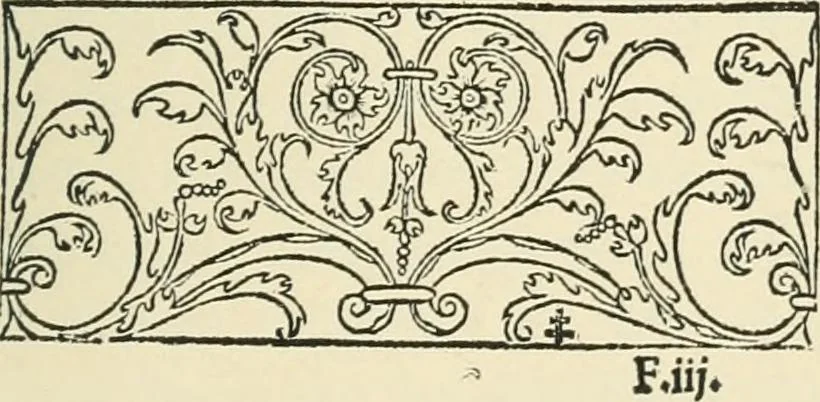 An illustration from Early illustrated books: a history of the decoration and illustration of books in the 15th and 16th centuries;, 1917, leaf 204