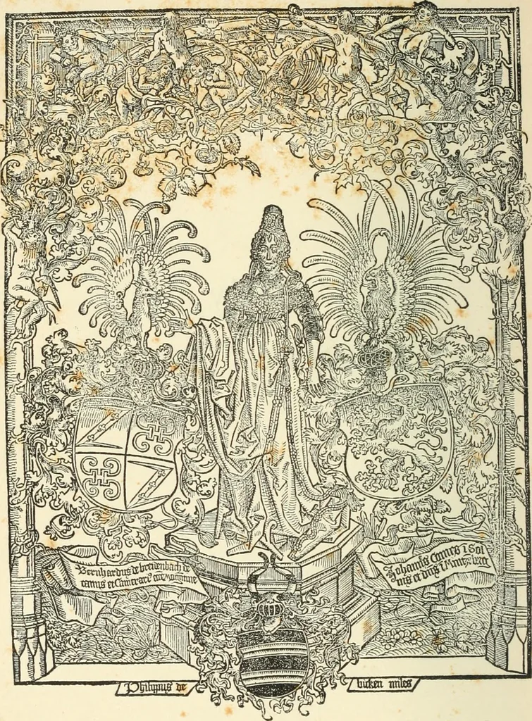 An illustration from Early illustrated books: a history of the decoration and illustration of books in the 15th and 16th centuries;, 1917, leaf 5
