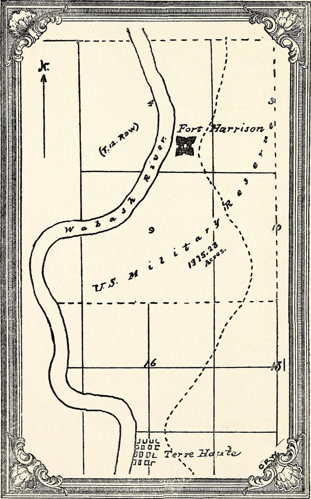 An illustration from Early Indiana trails and surveys, 1919, leaf 97