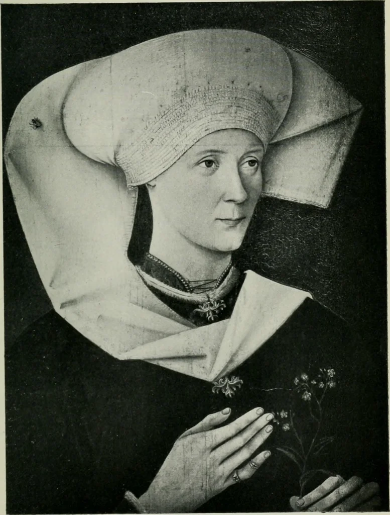 An illustration from The early northern painters : studies in the National Gallery, 1922, leaf 252