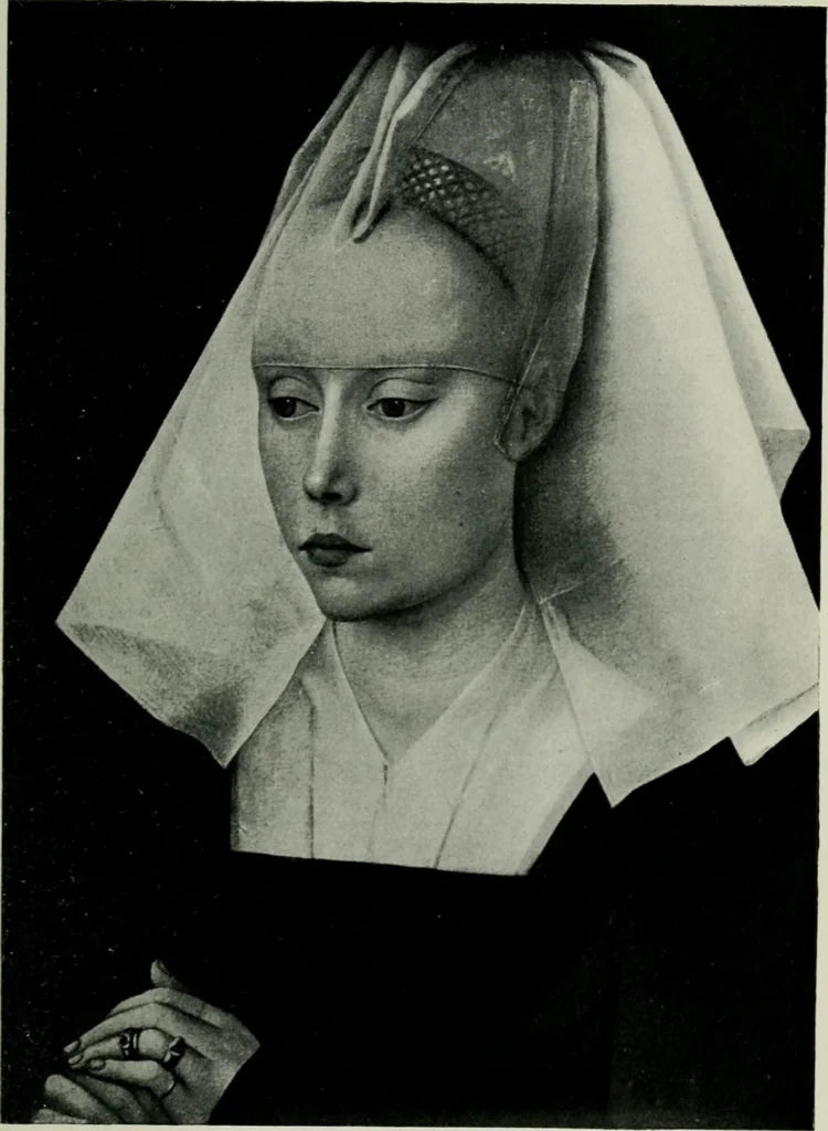 An illustration from The early northern painters : studies in the National Gallery, 1922, leaf 94