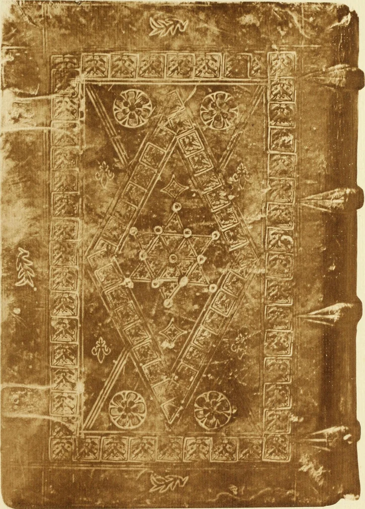 An illustration from Early Oxford bindings;, 1903, leaf 110