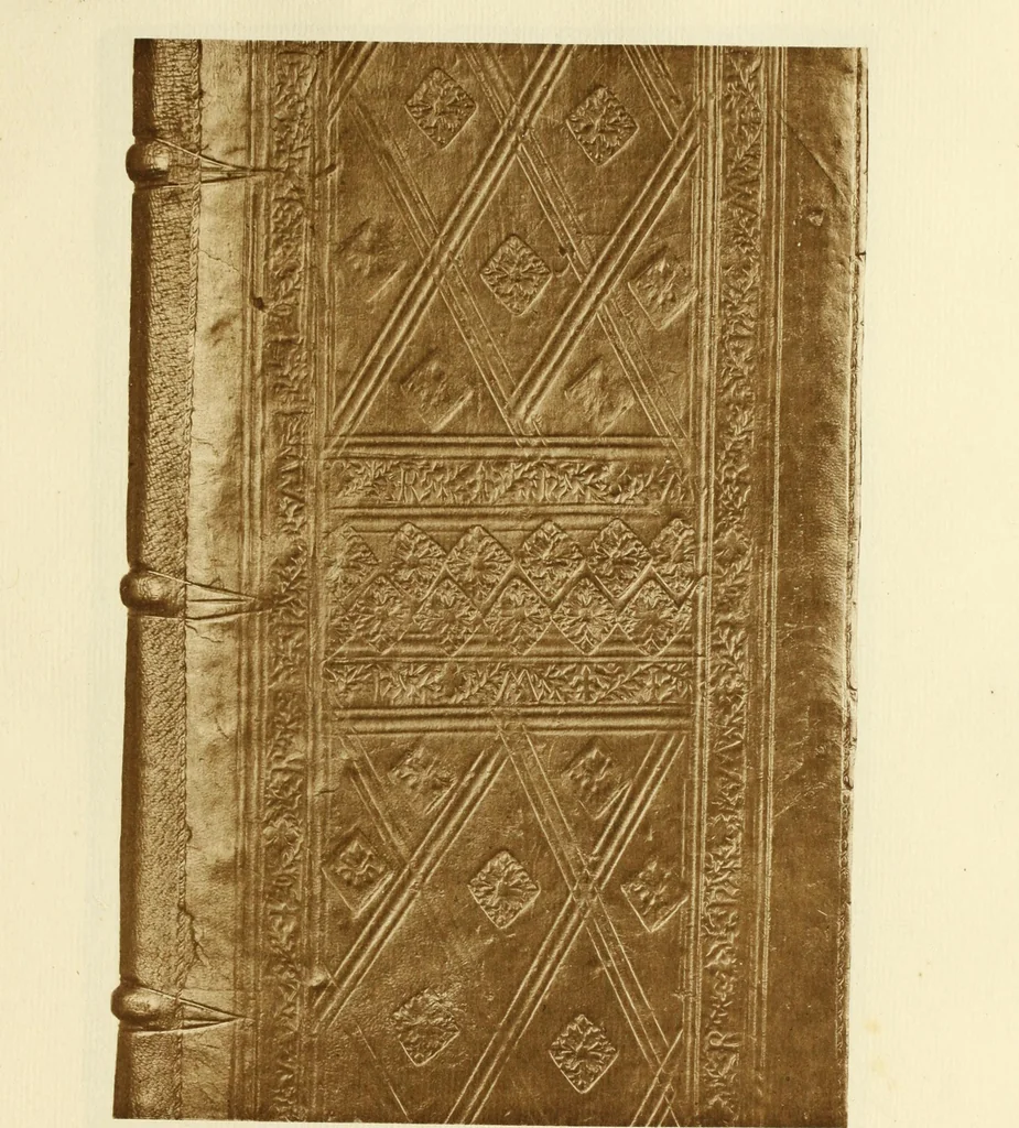 An illustration from Early Oxford bindings;, 1903, leaf 118