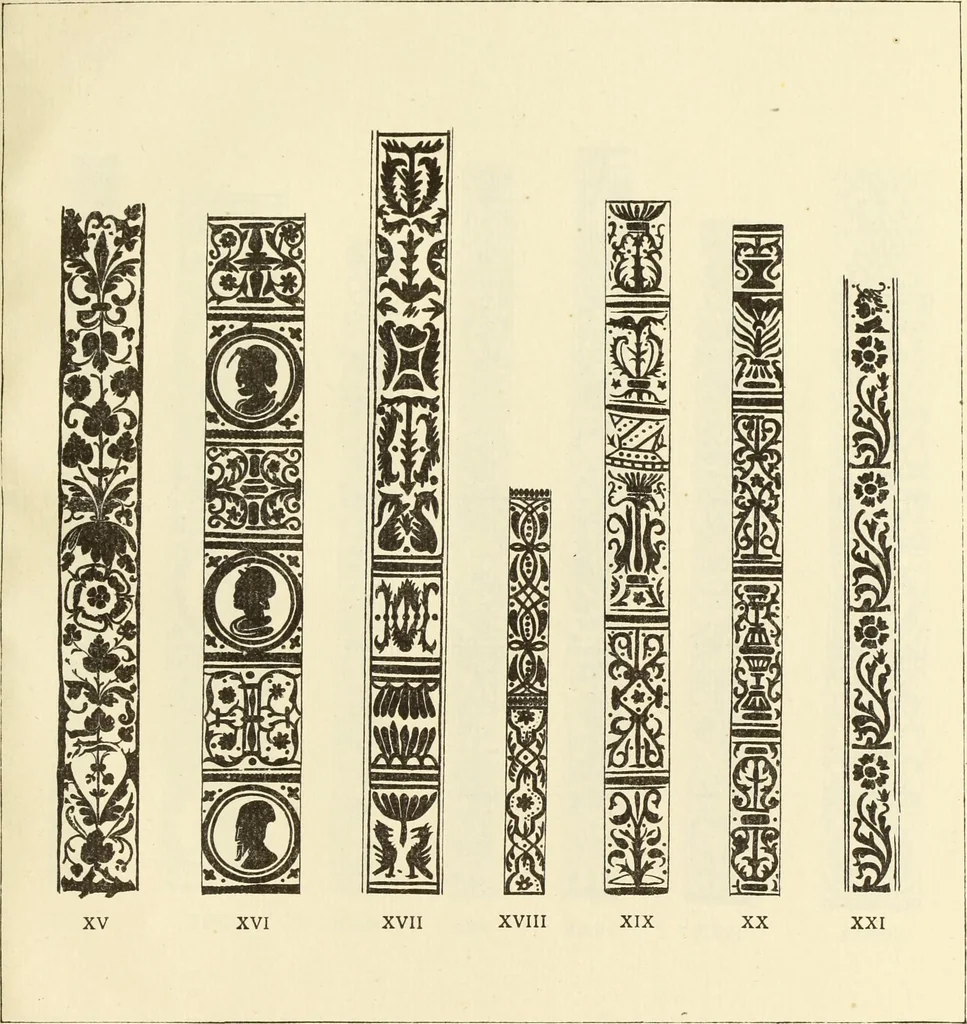 An illustration from Early Oxford bindings;, 1903, leaf 156