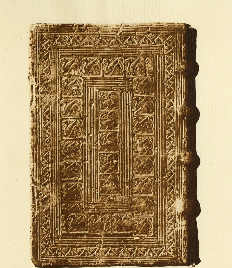 An illustration from Early Oxford bindings;, 1903, leaf 80