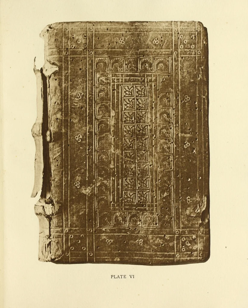 An illustration from Early Oxford bindings;, 1903, leaf 90